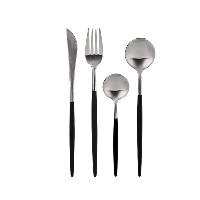 Nordic style 16pcs stainless steel cutlery set for western dinner  13/0 Stainless Steel