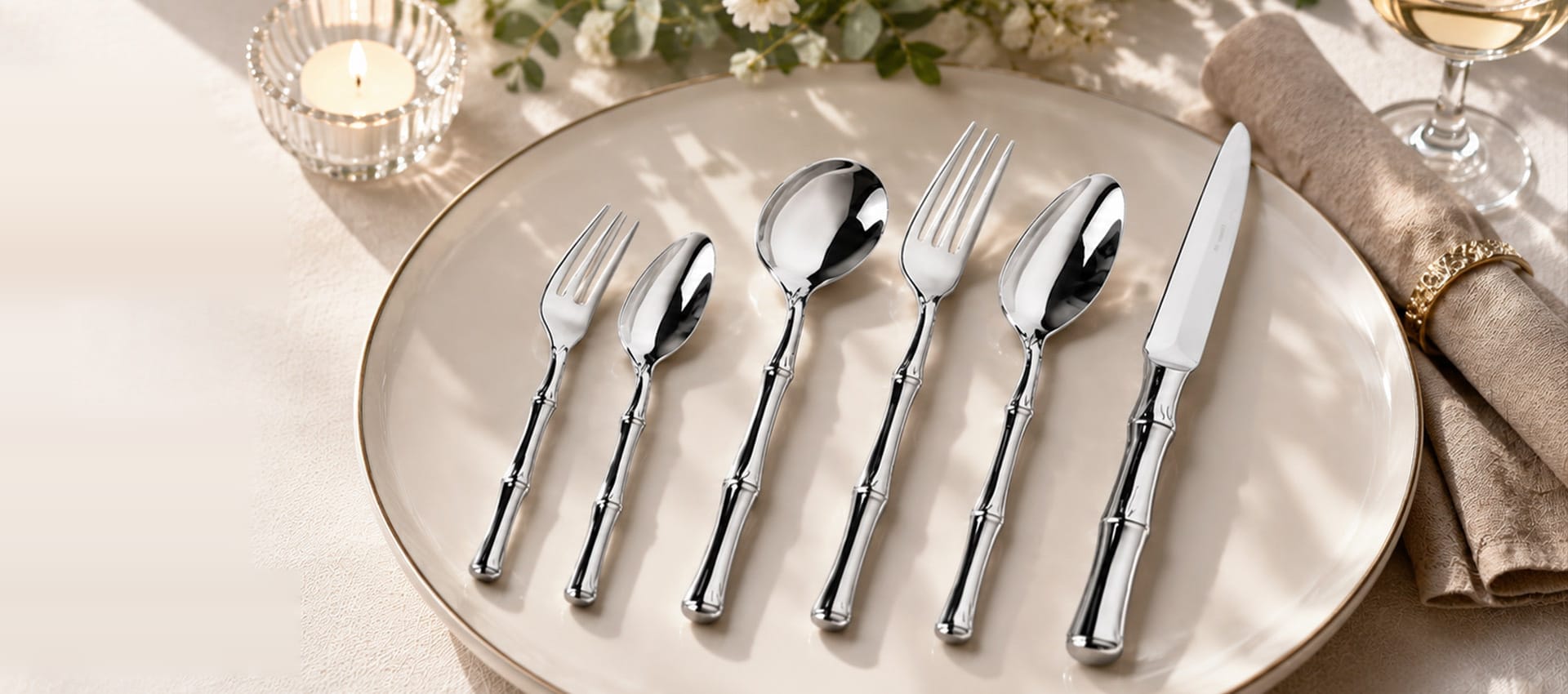 Flatware sample making