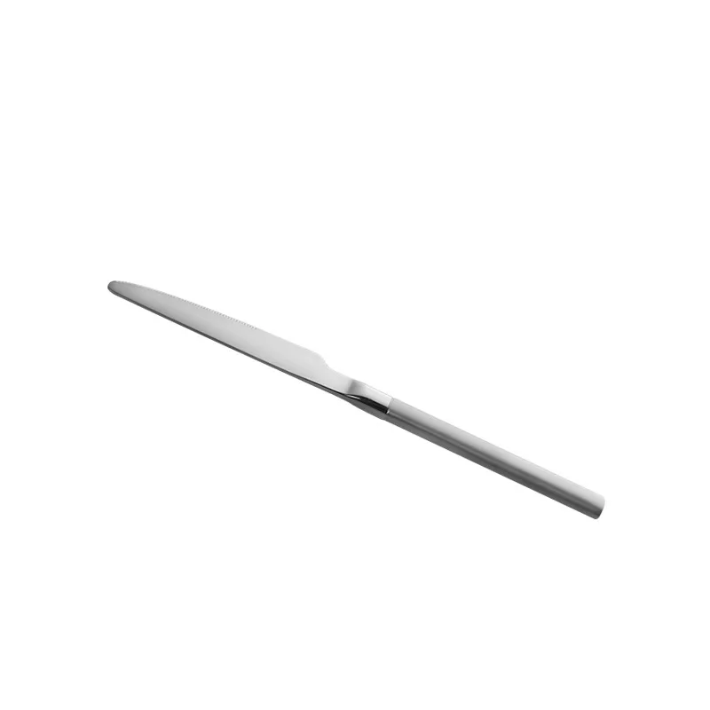 Amazon Hot Sale Silver 13/0 Stainless Steel Dinner Knife 13/0 Stainless Steel Mirror Polish