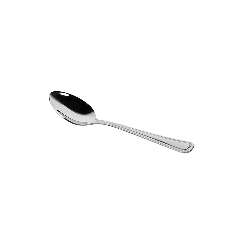 Classic Flat Cutlery 410 Stainless Steel Spoon JieYang Factory 18/0 Stainless Steel Mirror Polish