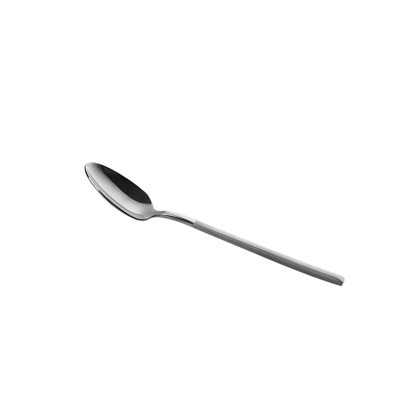 Hot Selling Flat Cutlery 410 Stainless Steel Spoon Flatware JieYang Factory 18/0 Stainless Steel Mirror Polish