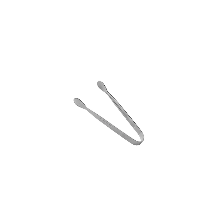 Stainless Steel Mini Tongs for Sugar Dessert Ice Condiment Tongs Bulk Supplier 13/0 Stainless Steel Mirror Polish