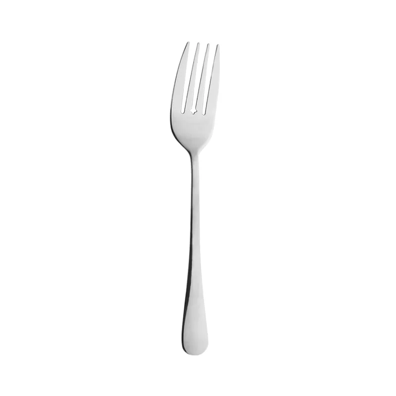 Premium Stainless Steel Serving Fork for Restaurant Buffet