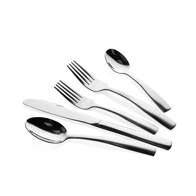 Jieyang Cutlery Factory 410ss Mirror Polish 20 Pieces Flatware Set For USA Market stainless steel flatware